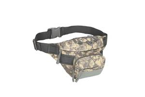 Сумка-бананка тактическая на пояс AOKALI Outdoor A29 31х19 х15 см Camouflage ACU