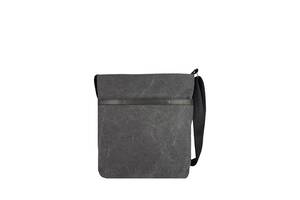 Сумка через плечо Exodus Leather Canvas Серый P0805EX021 23 Х 26 Х 5 см