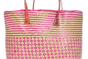 Сумка пляжная Le Comptoir de la plage Rayas GM 36*44*19 см One Size Fuchsia 006 (ZIK0000012070)