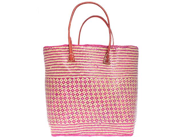 Сумка пляжная Le Comptoir de la plage Rayas GM 36*44*19 см One Size Fuchsia 006 (ZIK0000012070)