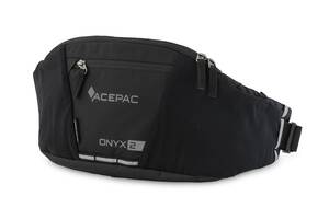 Сумка поясная Acepac Onyx 2 Черный-Серый