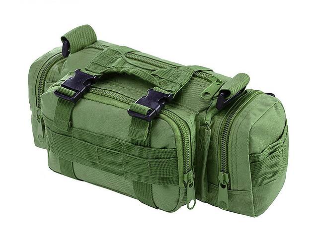 Сумка поясная модульная (фанни пак) Eagle Molle M03G Green (3_03889)