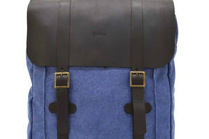 Сумка рюкзак для ноутбука из канвас TARWA RCk-3420-3md синий