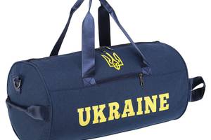 Сумка спортивная бочонок SP-Sport UKRAINE GA-0155-UKR 32 л Синий