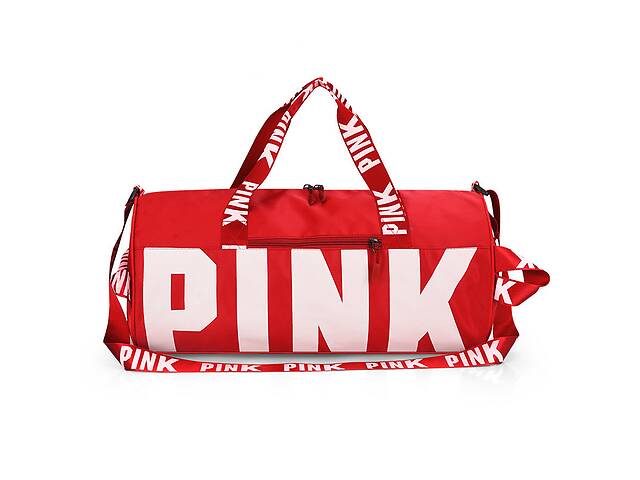 Сумка спортивная женская pink для фитнеса iBag Красный (IBS145R)