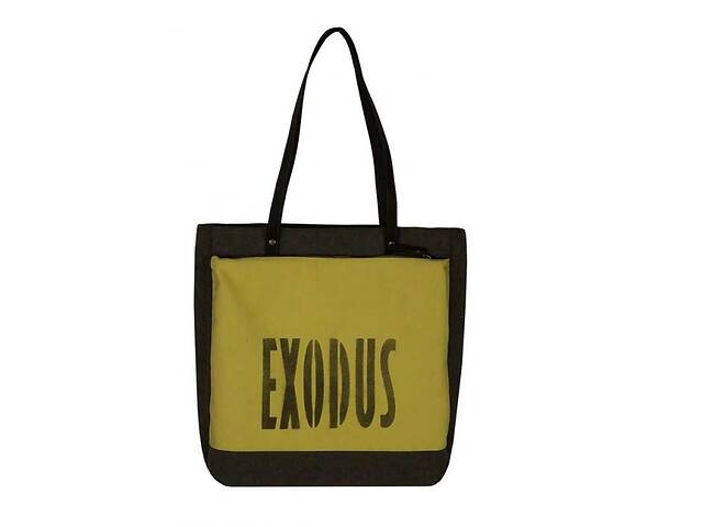 Сумка женская Exodus Leather Canvas Коричневый S4301Ex041 30 Х 34 Х 9 см