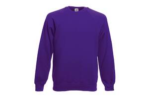 Свитшот Fruit of the Loom Classic raglan sweat L Фиолетовый (0622160PEL)