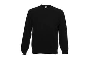 Свитшот Fruit of the Loom Classic raglan sweat S Черный (062216036S)