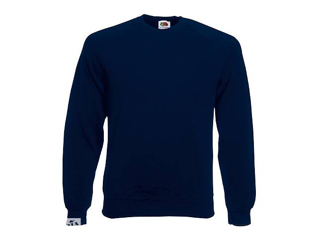 Свитшот Fruit of the Loom Classic raglan sweat XL Темно-Синий (0622160AZXL)