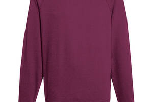 Свитшот Fruit of the Loom Lightweight raglan sweat M Бордовый (062138041M)