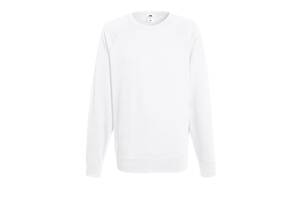 Свитшот Fruit of the Loom Lightweight raglan sweat S Белый (062138030S)