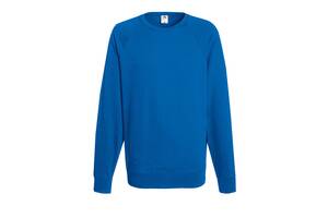 Свитшот Fruit of the Loom Lightweight raglan sweat XXL Ярко-синий (062138051XXL)