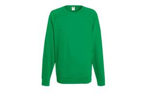 Свитшот Fruit of the Loom Lightweight raglan sweat XXL Ярко-зеленый (062138047XXL)