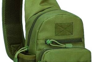 Тактическая армейская мужская сумка-слинг Survival Хаки (5904555954359)