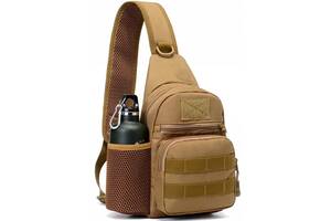 Тактическая сумка-слинг Survival койот