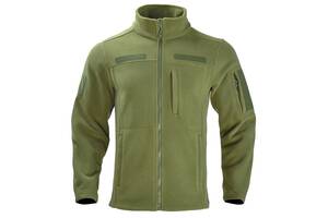 Тактическая флисовая мужская кофта Han-Wild HW012 L Зеленый (10300-55739)