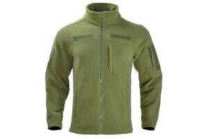 Тактическая флисовая мужская кофта Han-Wild HW012 S Зеленый (10300-55741)