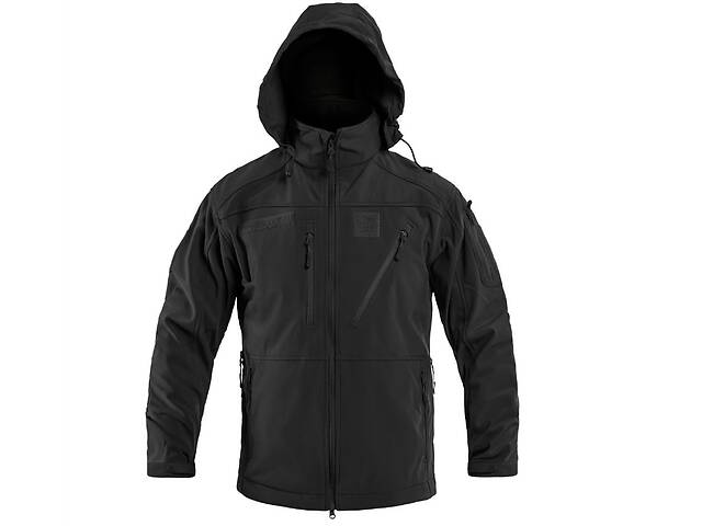 Тактическая куртка Mil-Tec SCU 14 Softshell Black 10864002 2XL