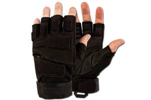 Тактические перчатки Blackhawk короткие XL Черные