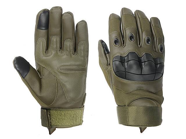 Тактические перчатки BSS PRIME размер- L Оливковые