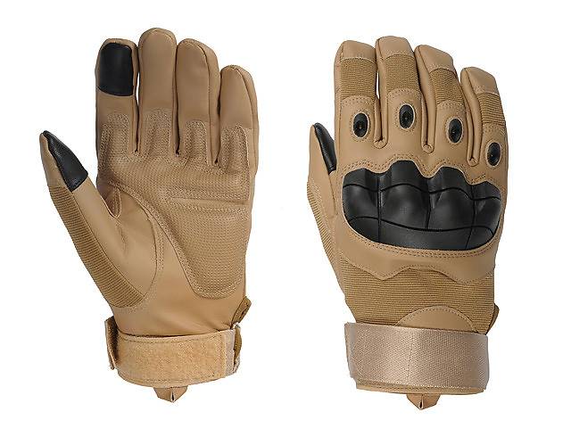 Тактические перчатки BSS размер- L Коричневые