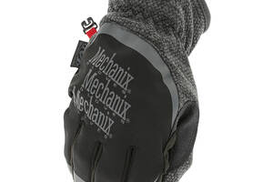 Тактические Утепленные Перчатки Mechanix Wear ColdWork FastFit Черные / Серые XXL