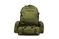 Тактичний рюкзак з підсумками'B08 oliva - Оливковий' 55л, штурмовий рюкзак чоловічий (рюкзак тактичний) (ST)