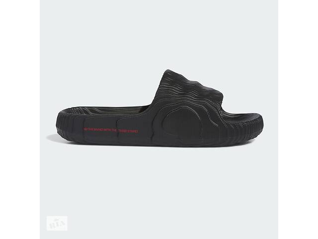 Тапочки мужские Adidas Adilette 22 (ID4925) 46 Черный