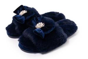 Тапочки Pretty You London Anya Navy XL 42-43 Синий (5056372017653)