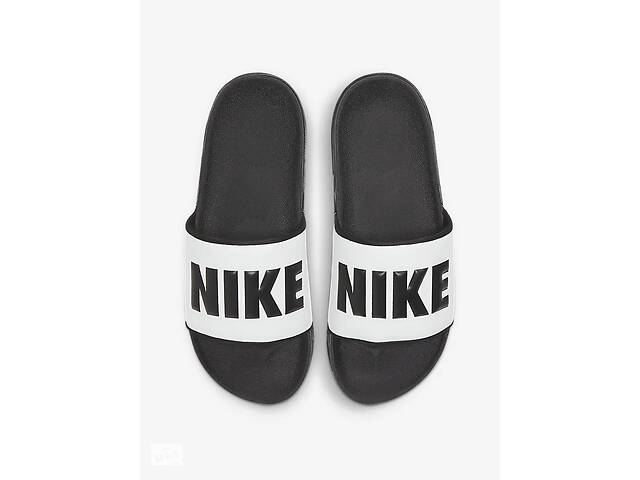 Тапочки женские Nike Offcourt Slides (BQ4632-011) 39 Черно-белый