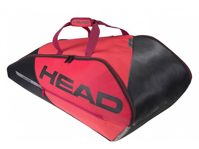 Теннисная сумка HEAD TOUR TEAM 9R SUPERCOMBI BKRD Черный/Красный (283-432)