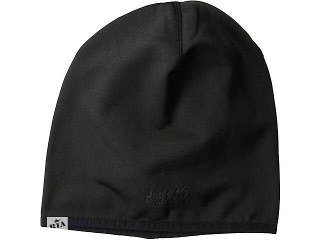 Теплая тонкая шапка Jack Wolfskin Dynamic Beanie Stretchy Performance Fleece Hat Оригинал