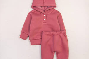 Теплый костюм из тринитки для малышей Dexter’s 80 см Розовый (131802869390)