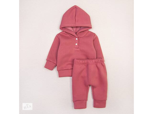 Теплый костюм из тринитки для малышей Dexter’s 80 см Розовый (131802869390)
