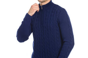 Теплый свитер с молнией SVTR Темно-синий (397 54 темно-синий)
