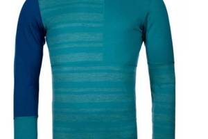 Термофутболка Ortovox 185 Rock'N'Wool Long Sleeve Men S Темно-Бирюзовый