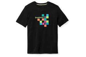 Термофутболка Smartwool Men's Merino 150 Logo Tee S Черный