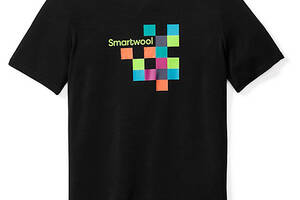 Термофутболка Smartwool Men's Merino 150 Logo Tee S Черный