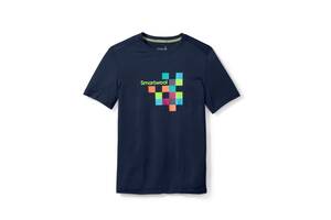 Термофутболка Smartwool Men's Merino 150 Logo Tee S Синий