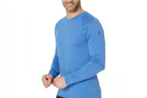 Термофутболка Smartwool Merino 150 Baselayer Pattern Long Sleeve Bright Cobalt S Smart Wool (1033-SW 14051.A28-S)