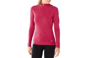 Термофутболка Smartwool Women's NTS Mid 250 Zip T L Малиновый