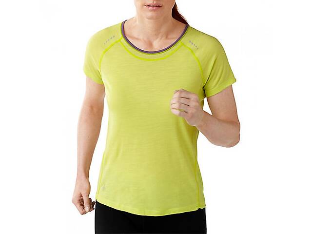 Термофутболка Smartwool Women's PHD Ultra Light Short Sleeve S Желтый