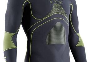 Термофутболка X-Bionic Energy Accumulator 4.0 Shirt Round Neck Long Sleeve S Черный/Зеленый (1068-EA-WT06W19M S G099)