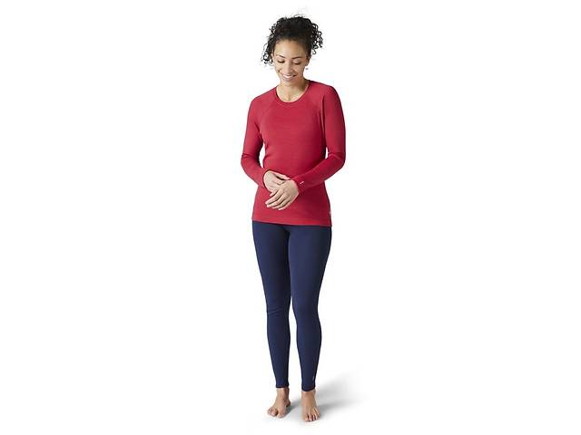 Термокофта Smartwol Womens Merino 250 Baselayer Crew Boxed M Бордовый