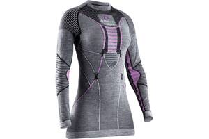 Термокофта X-Bionic Apani 4.0 Merino Shirt Round Neck Long Sleeve Women M Фіолетовий (1068-AP-WT06W19W M B343)