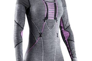 Термокофта X-Bionic Apani 4.0 Merino Shirt Round Neck Long Sleeve Women M Фиолетовый (1068-AP-WT06W19W M B343)