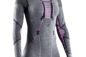 Термокофта X-Bionic Apani 4.0 Merino Shirt Round Neck Long Sleeve Women S Фиолетовый (1068-AP-WT06W19W S B343)