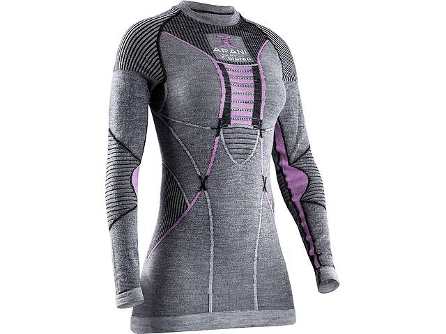 Термокофта X-Bionic Apani 4.0 Merino Shirt Round Neck Long Sleeve Women S Фиолетовый (1068-AP-WT06W19W S B343)