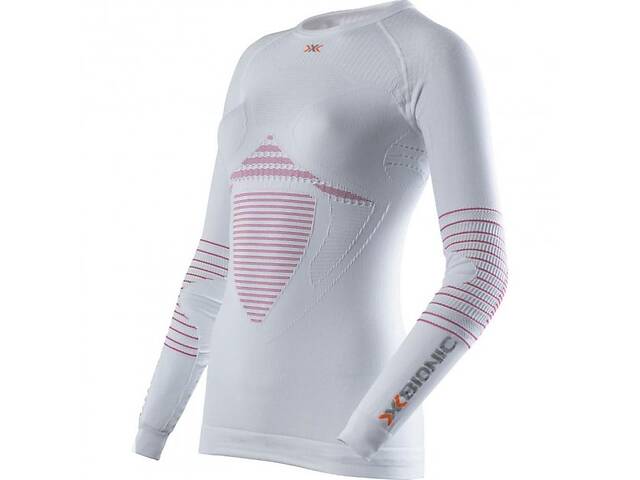 Термокофта X-Bionic Energizer MK2 Shirt Long Sleeves Woman L/XL Белый/Розовый (1068-I020275 L/XL W318)