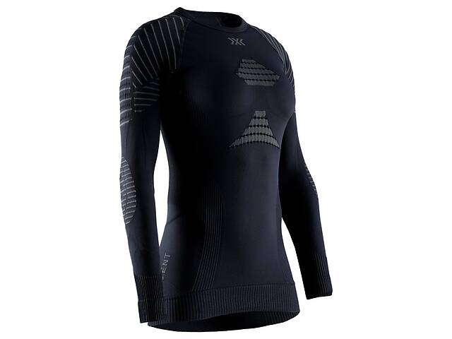 Термокофта X-Bionic Invent 4.0 Shirt Round Neck Long Sleeve Women L Черный (1068-IN-YT06W19W L B036)